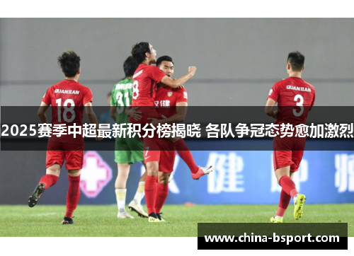 2025赛季中超最新积分榜揭晓 各队争冠态势愈加激烈 2025赛季中超最新积分榜揭晓 各队争冠态势愈加激烈