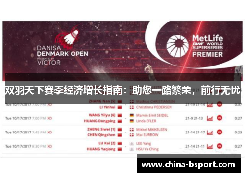 双羽天下赛季经济增长指南：助您一路繁荣，前行无忧