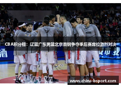 CBA积分榜：辽篮广东男篮北京首钢争夺季后赛席位激烈对决